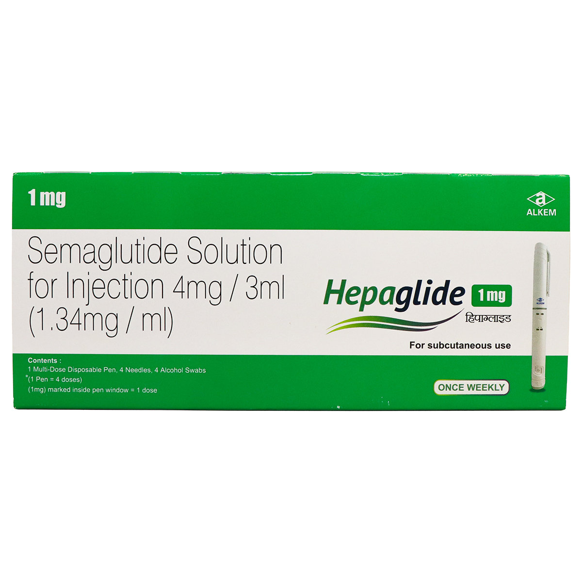 Hepaglide 1 mg Solution For Injection 1's Hepaglide 1 mg Solution For Injection 1's