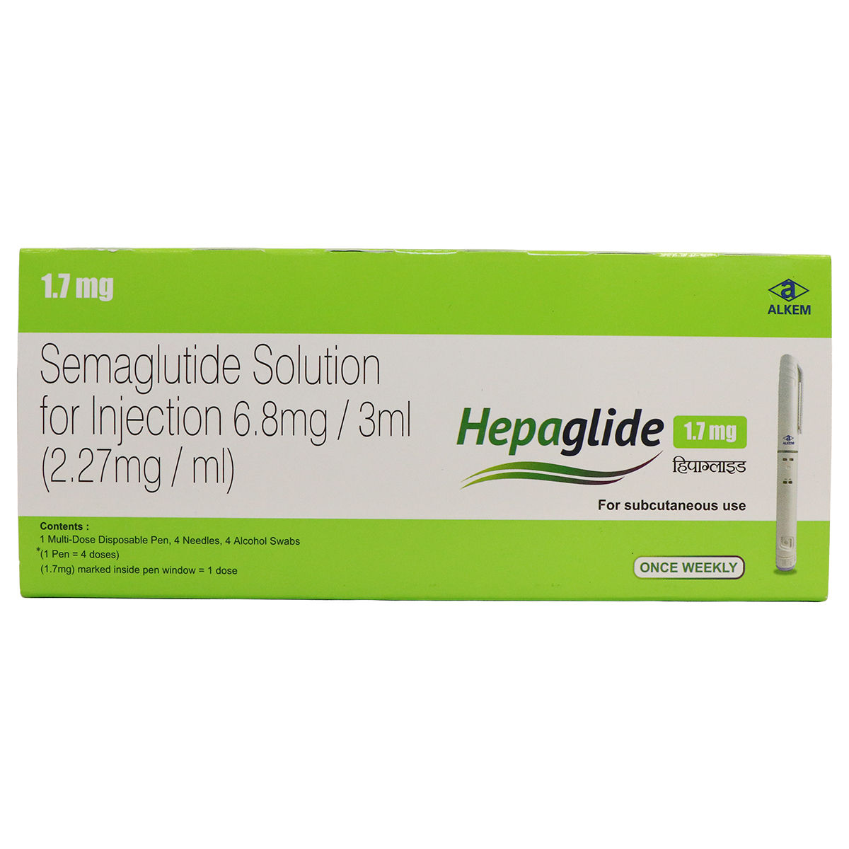 Buy Hepaglide 1.7mg (6.8mg/3ml) Solution For Injection 1's online ...