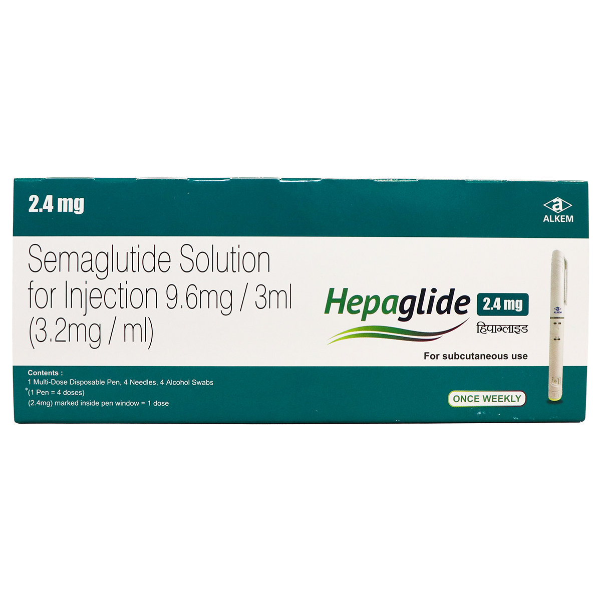 Hepaglide 2.4 mg Solution For Injection 1's Hepaglide 2.4 mg Solution For Injection 1's