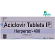 Herperax 400 Tablet 10's