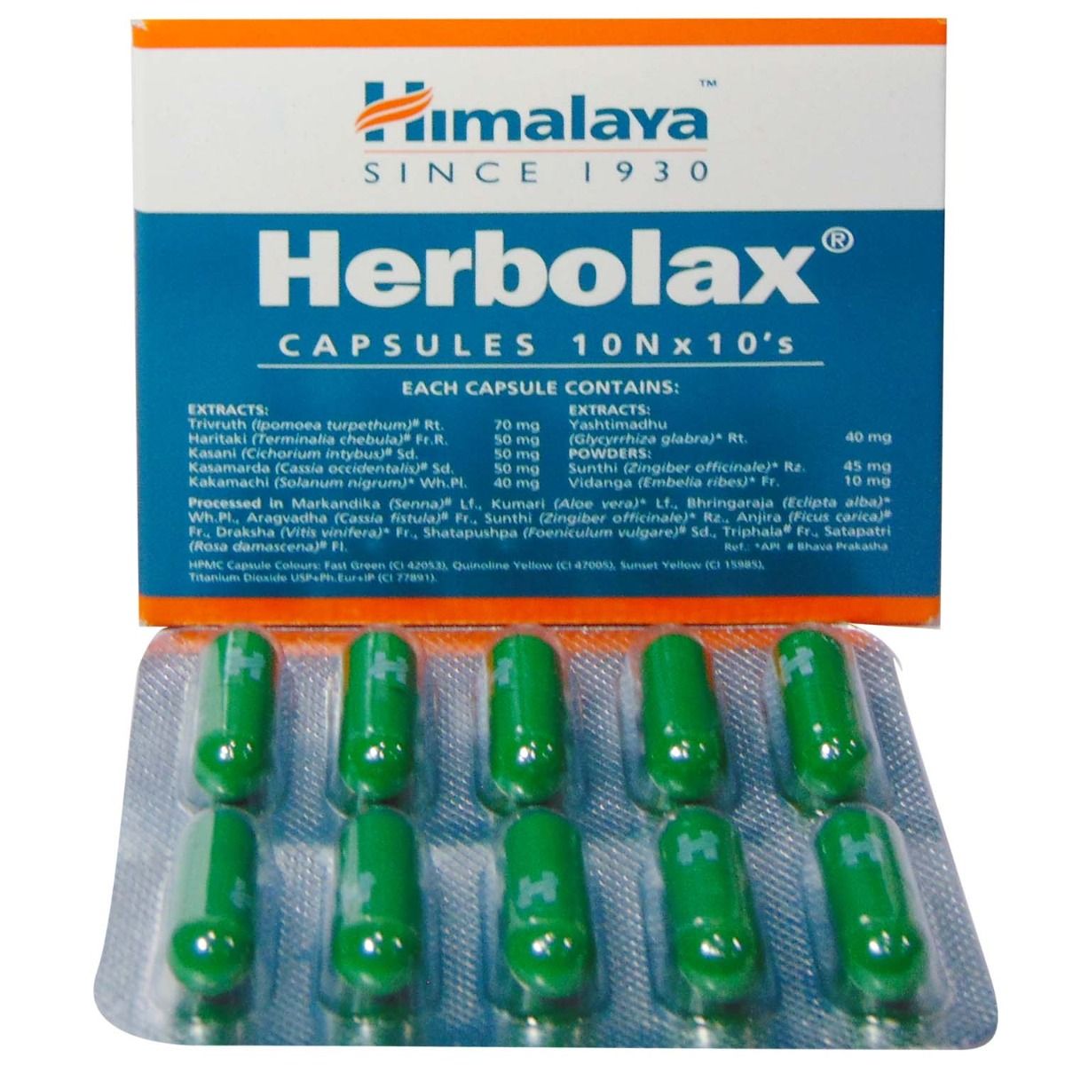 HERBOLAX TABLET 10'S, Pack of 10 S
