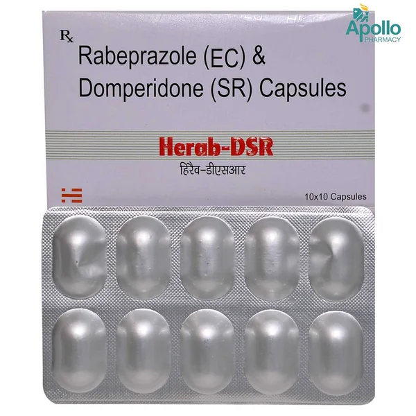 Herab-DSR Capsule 10's, Pack of 10 CapsuleS