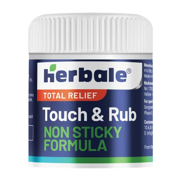 Herbale Total Relief Touch & Rub Balm, 8 ml
