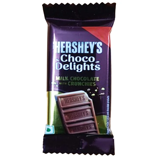 Hersheys Choco Delights Milk Chocolate with Crunchies, 10.3 gm