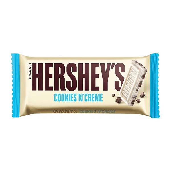 Hersheys Cookies N Creme Bar, 40 gm