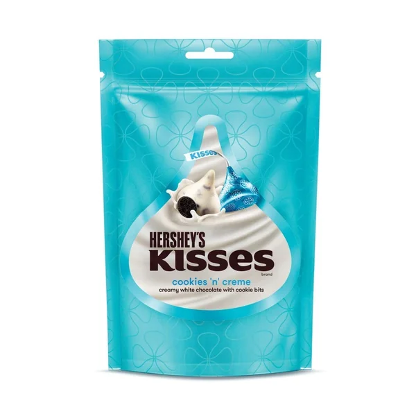 Hersheys Kisses Cookies N Creme, 33.6 gm