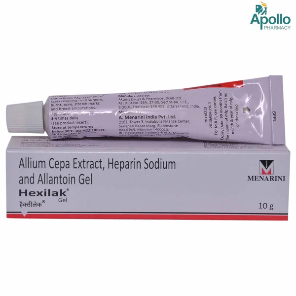 Hexilak Gel 10 gm, Pack of 1