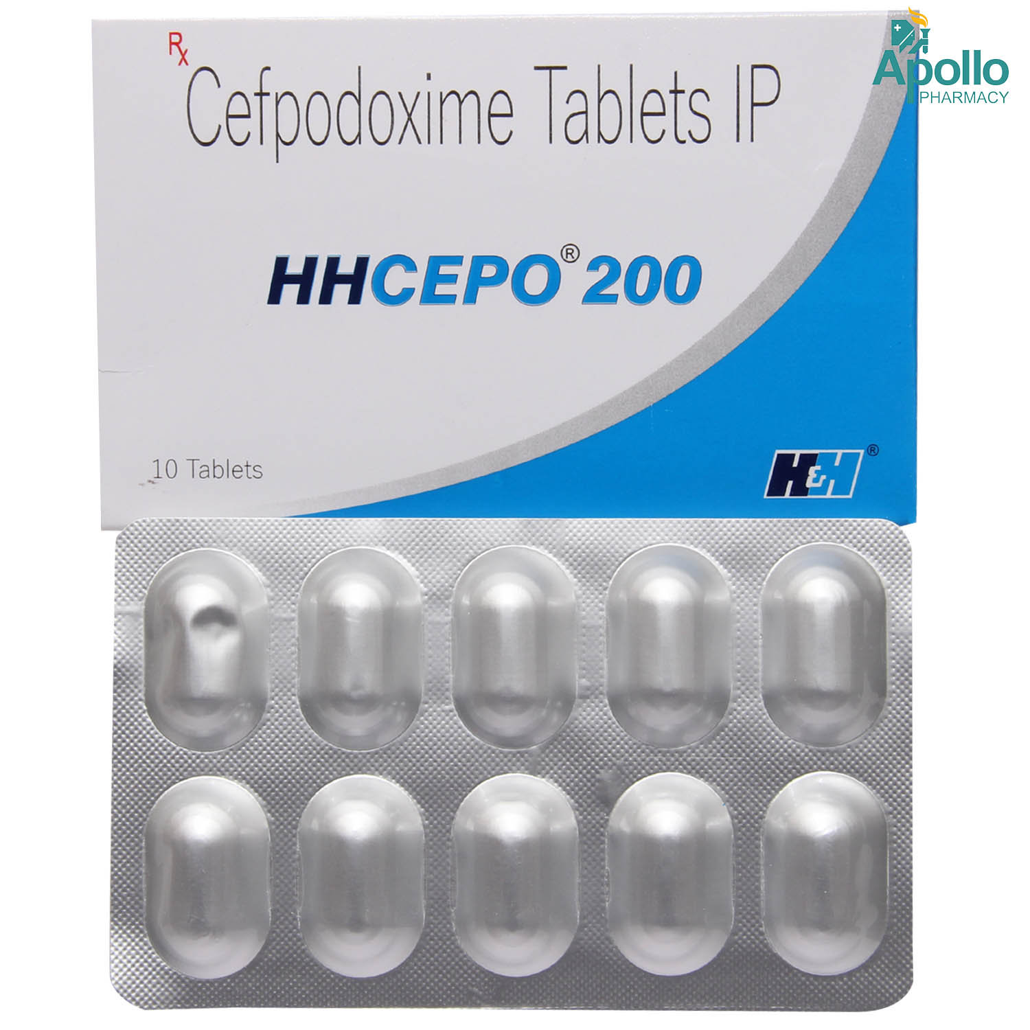 Hhcepo 200 Tablet 10's, Pack of 10 TABLETS Hhcepo 200 Tablet 10's, Pack of 10 TABLETS
