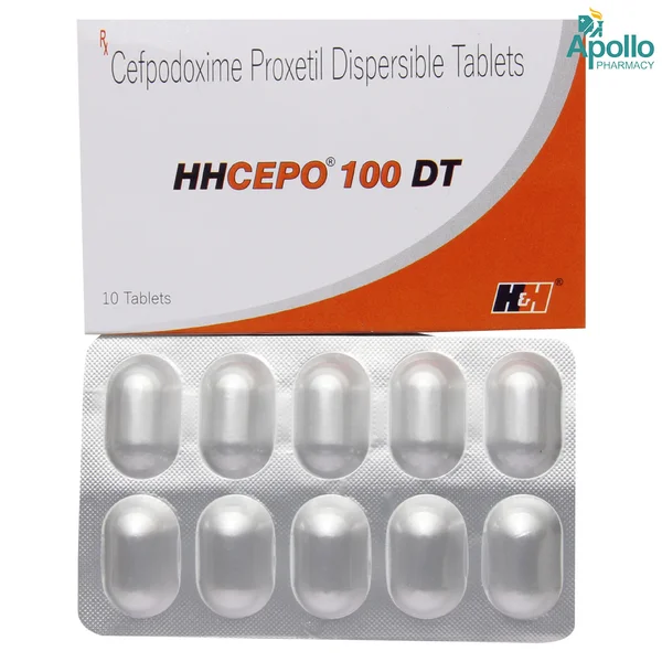 Hhcepo 100 mg DT Tablet 10's