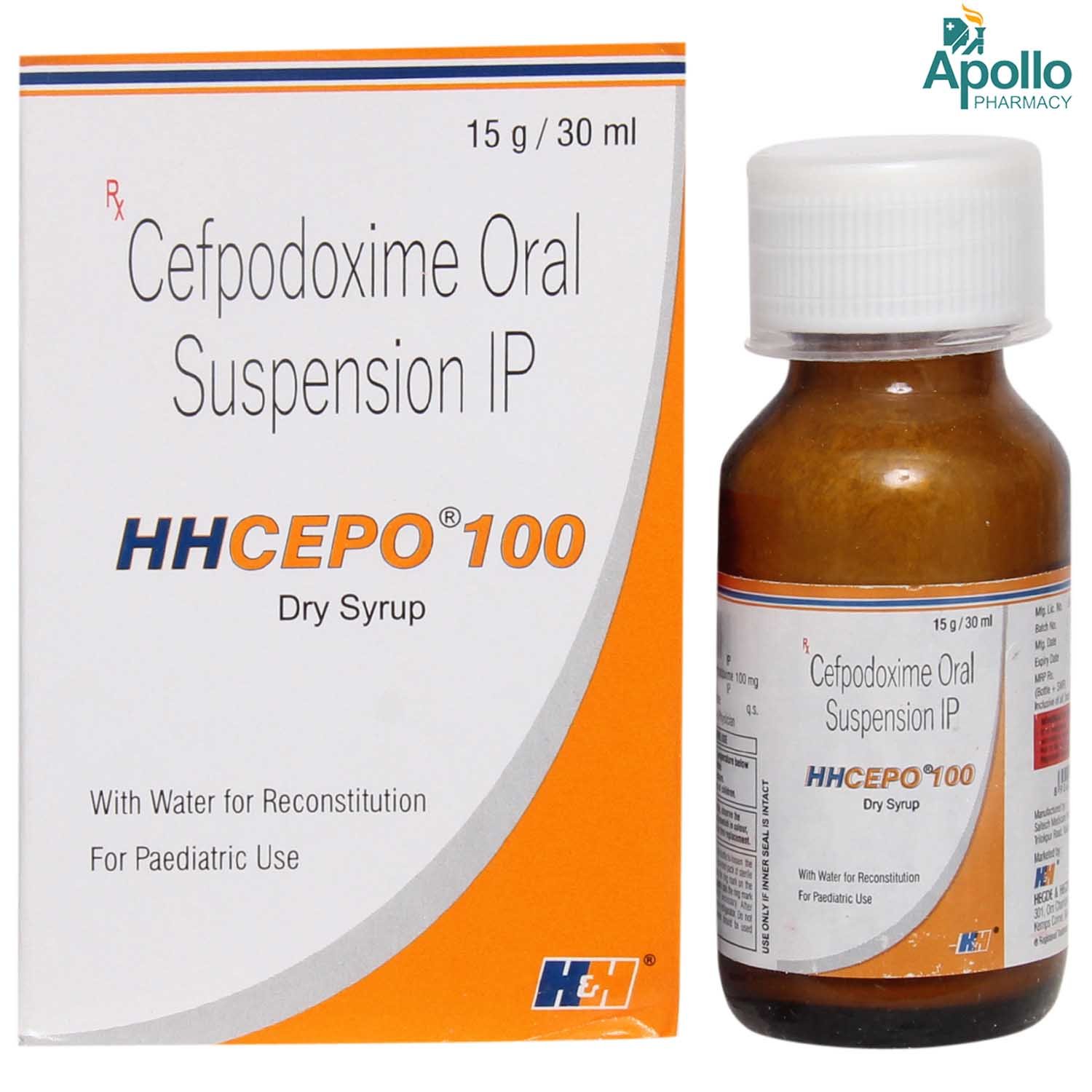 Hhcepo 100 mg Suspension 30 ml, Pack of 1 LIQUID Hhcepo 100 mg Suspension 30 ml, Pack of 1 LIQUID