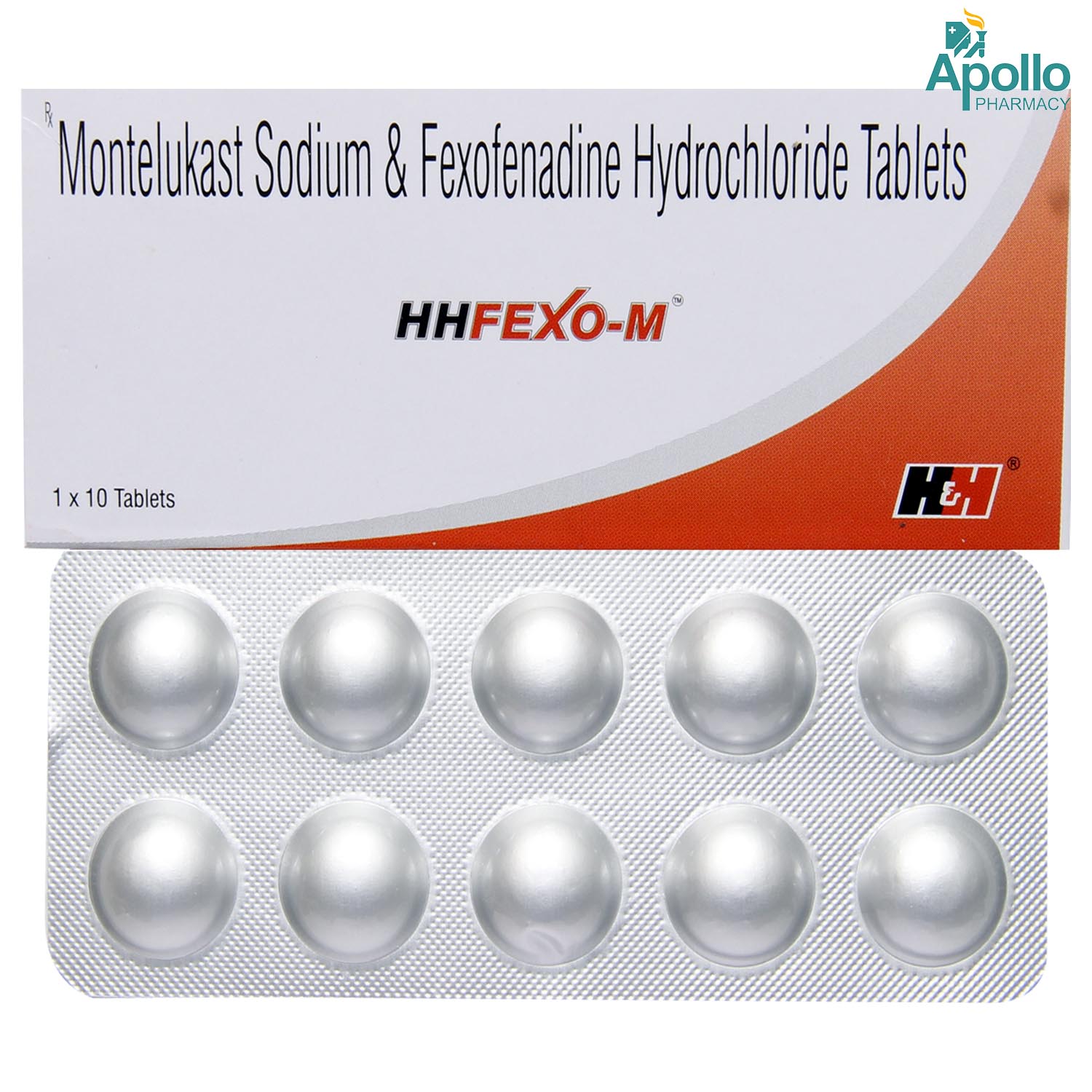 HHfexo M Tablet 10's, Pack of 10 TABLETS HHfexo M Tablet 10's, Pack of 10 TABLETS