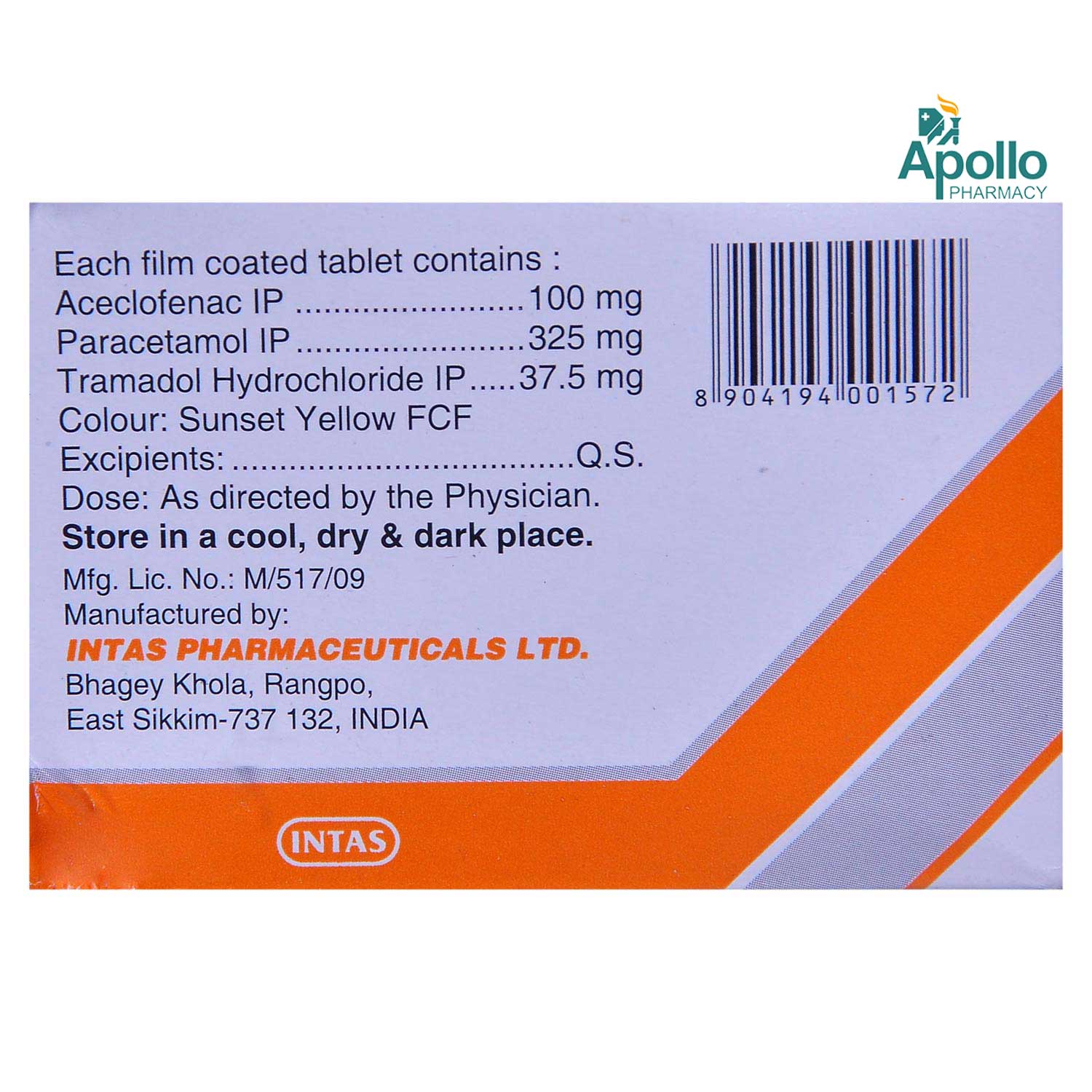 Hifenac-TA Tablet 10's, Pack of 10 TABLETS Hifenac-TA Tablet 10's, Pack of 10 TABLETS