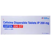 Hifen 200 DT Tablet 10's, Pack of 10 TabletS