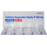 Hifen 200 DT Tablet 10's, Pack of 10 TabletS