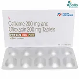 Hifen Plus 200 mg Tablet 10's, Pack of 10 TABLETS