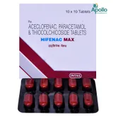 Hifenac Max Tablet 10's, Pack of 10 TABLETS