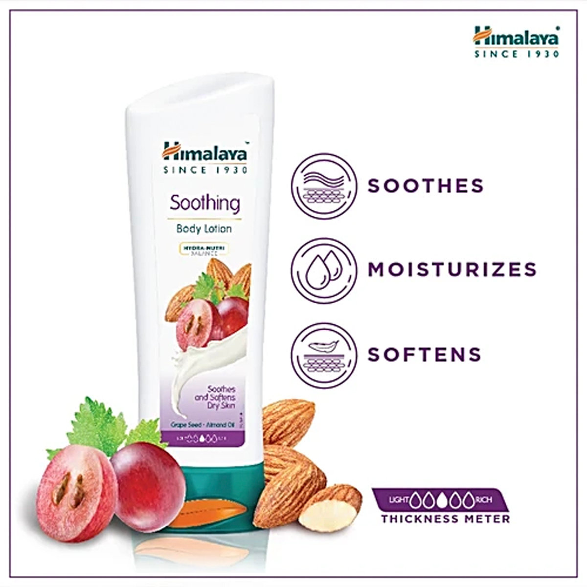 Himalaya Soothing Body Lotion 200 ml | Grape Seed & Almond Oil | Soothes & Soften Dry Skin Himalaya Soothing Body Lotion 200 ml | Grape Seed & Almond Oil | Soothes & Soften Dry Skin