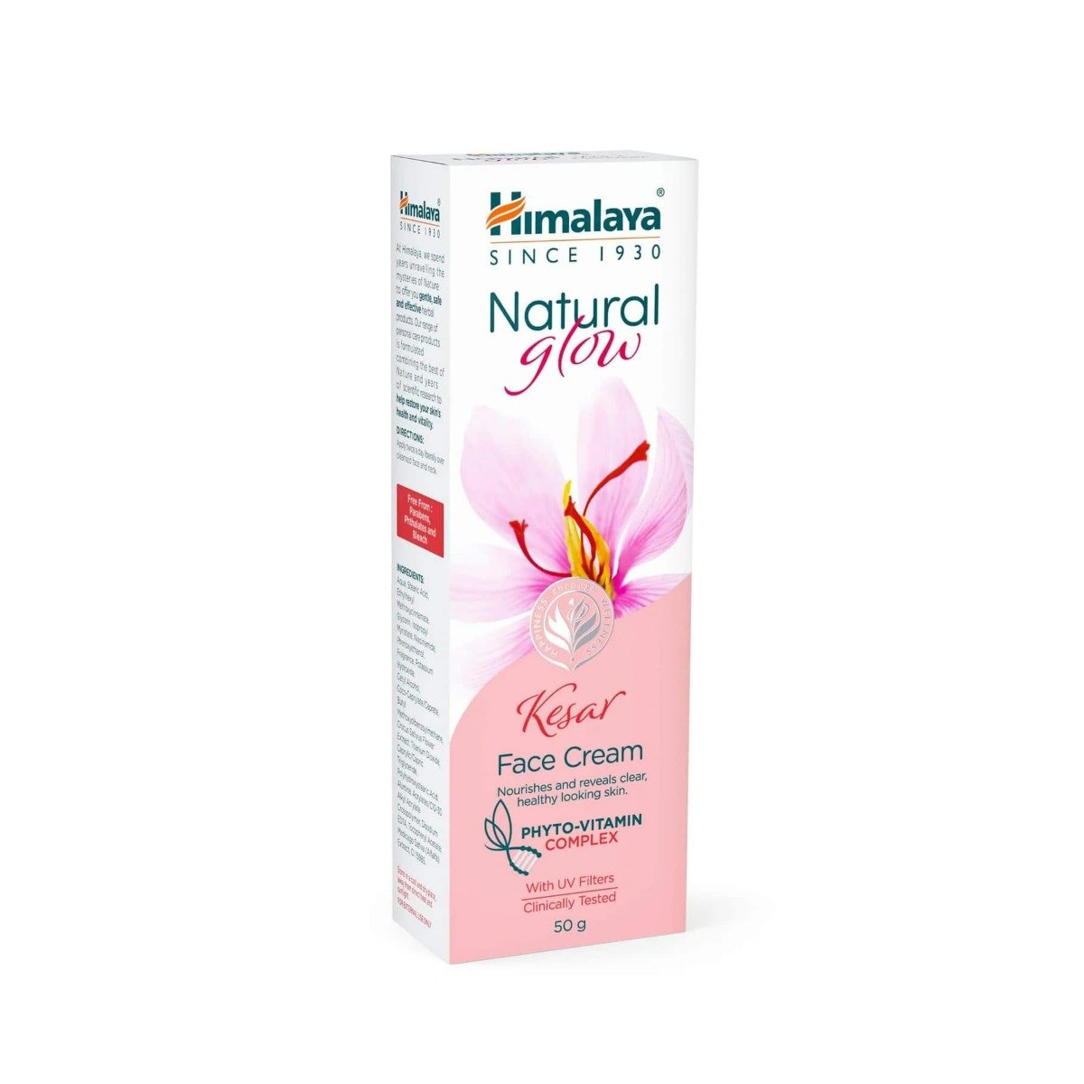 Himalaya Natural Glow Fairness Cream 50 gm | Alfalfa, Saffron With Pro Vitamin Complex | For Glowing Skin, Pack of 1 Himalaya Natural Glow Fairness Cream 50 gm | Alfalfa, Saffron With Pro Vitamin Complex | For Glowing Skin, Pack of 1