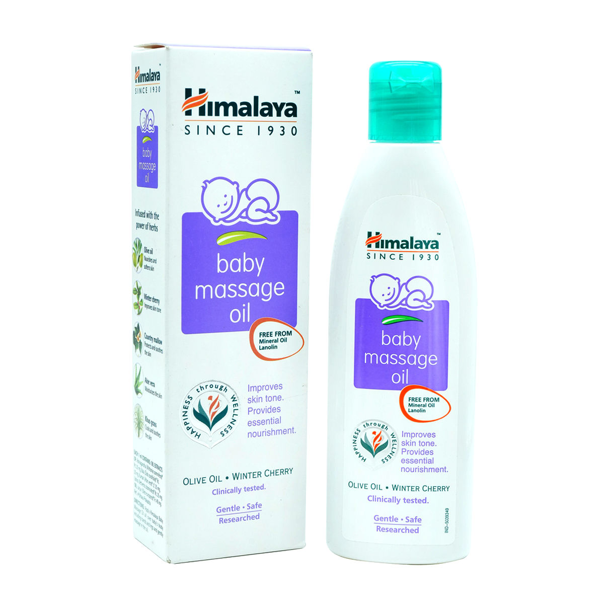 Buy Himalaya Baby Massage Oil 500MlBaby Hair Oil 200 Ml Online at Low  Prices in India  Amazonin