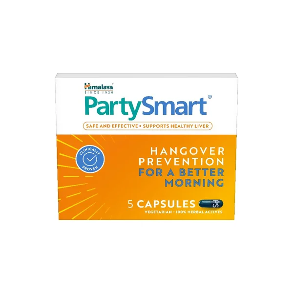 Himalaya PartySmart, 5 Capsules, Pack of 5