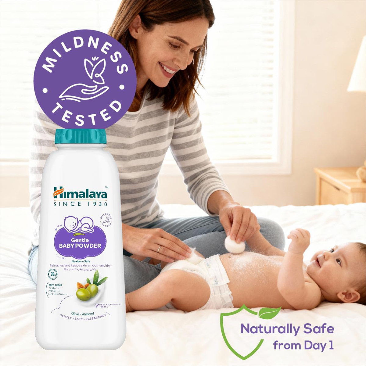 Himalaya Gentle Baby Powder, 50 gm, Pack of 1 Himalaya Gentle Baby Powder, 50 gm, Pack of 1