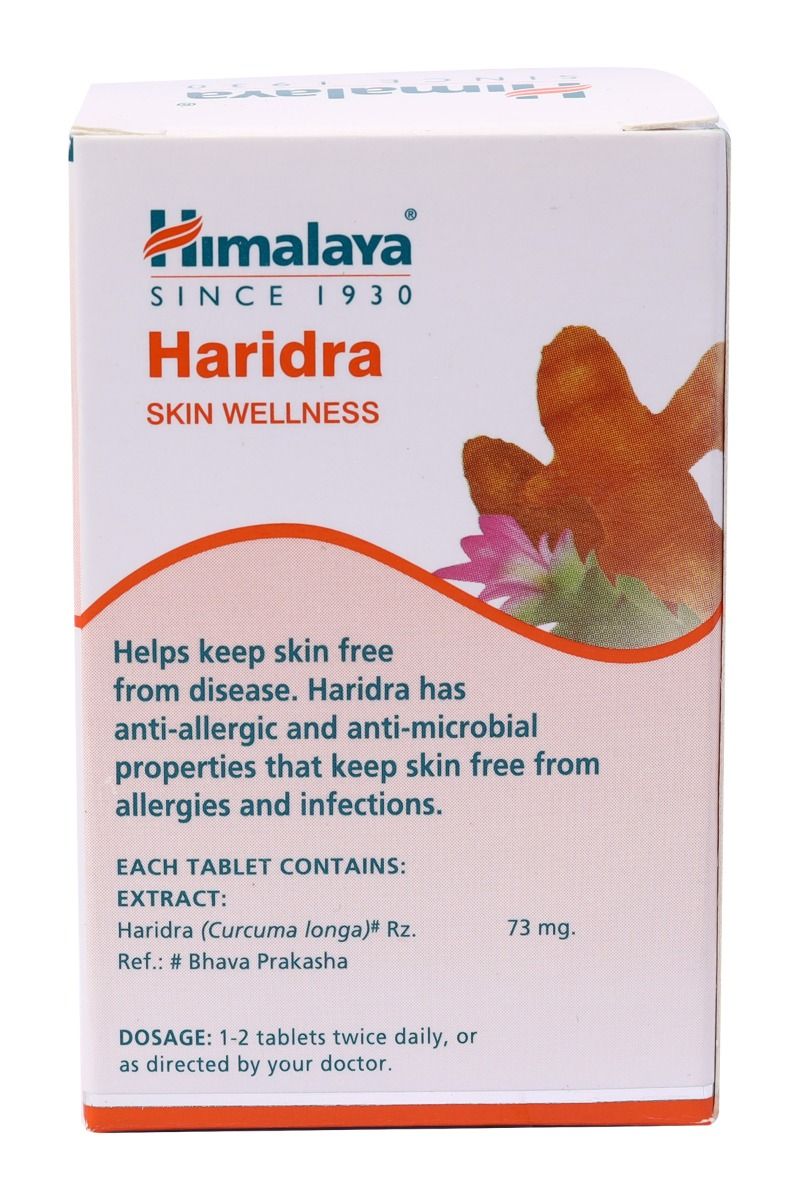 Himalaya Haridra, 60 Tablets Price, Uses, Side Effects, Composition ...