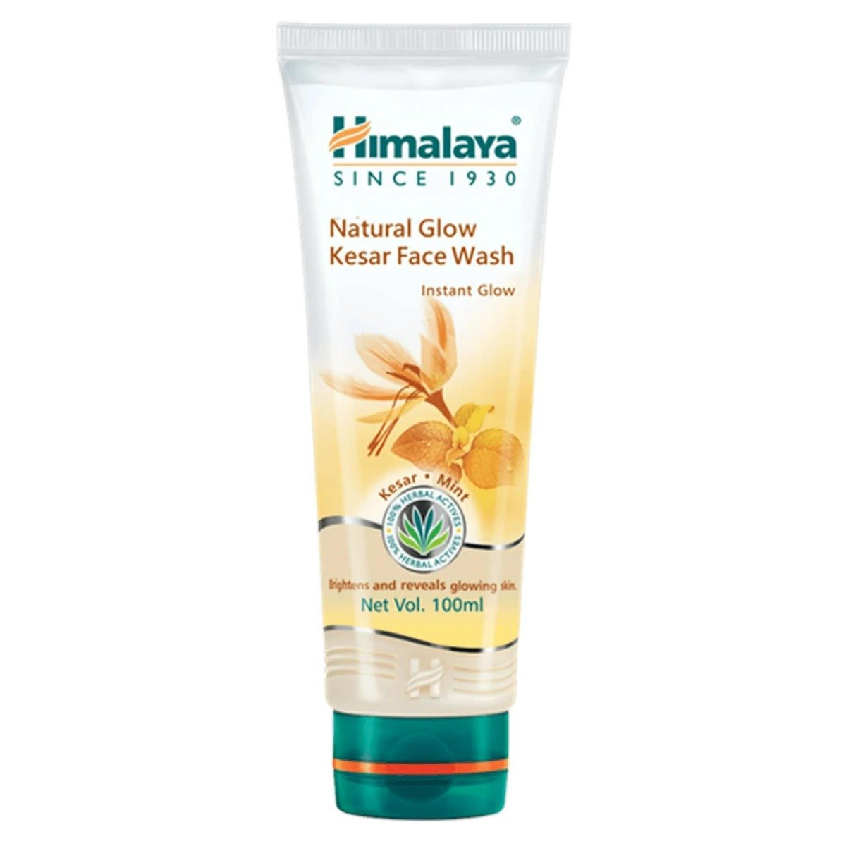 Himalaya Instant Glow Fairness Kesar Face Wash 100 ml | Kesar & Mint | Removes Skin Dullness | For Instant Glowing Skin, Pack of 1 Himalaya Instant Glow Fairness Kesar Face Wash 100 ml | Kesar & Mint | Removes Skin Dullness | For Instant Glowing Skin, Pack of 1