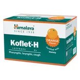 Himalaya Koflet-H Orange, 6 Lozenges, Pack of 6