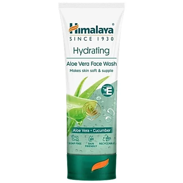 Himalaya Hydrating Aloe Vera Face Wash 50 ml, Pack of 1