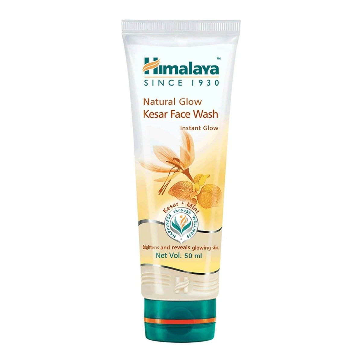 Himalaya Instant Glow Fairness Kesar Face Wash 50 ml | Kesar & Mint | Removes Skin Dullness | For Instant Glowing Skin, Pack of 1 Himalaya Instant Glow Fairness Kesar Face Wash 50 ml | Kesar & Mint | Removes Skin Dullness | For Instant Glowing Skin, Pack of 1