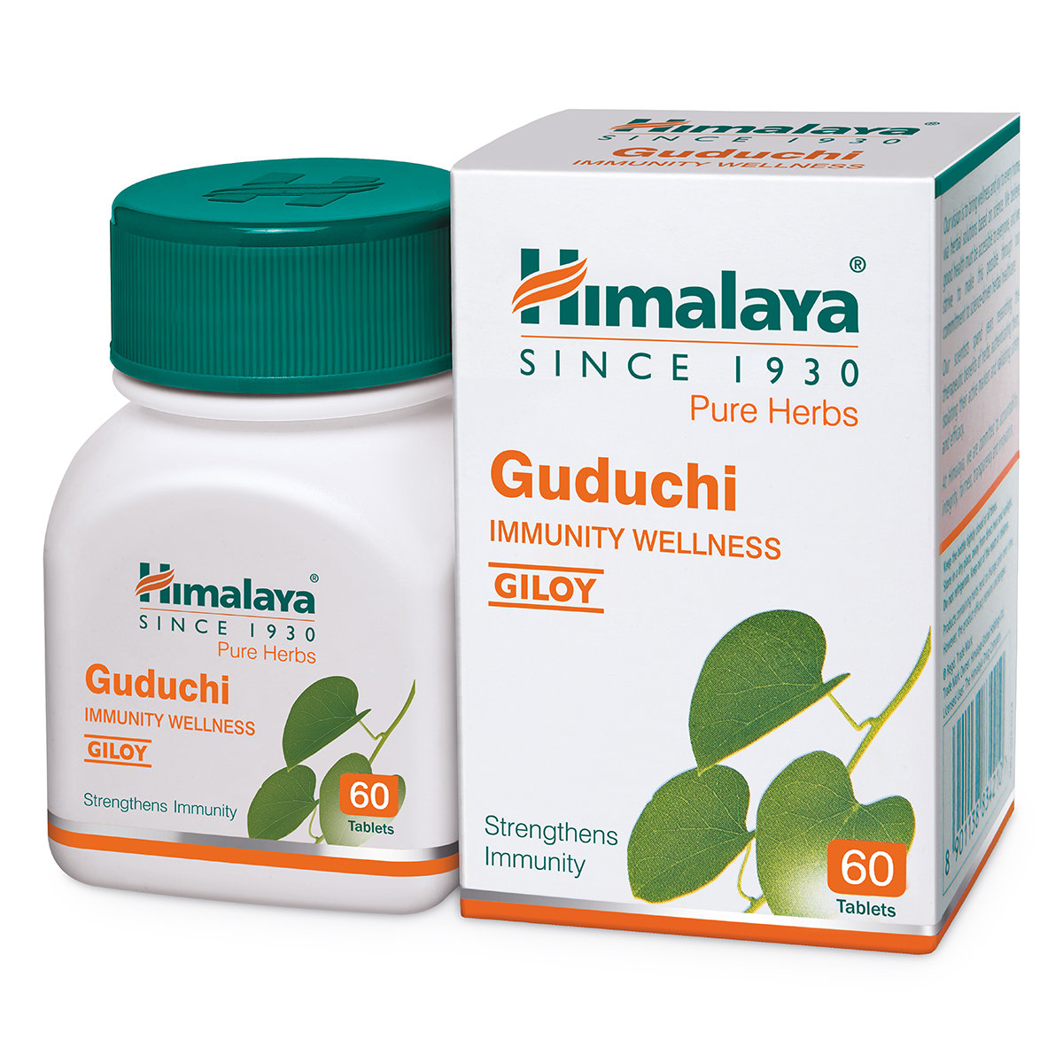 Himalaya Pure Herbs Guduchi Immunity Wellness, 60 Tablets, Pack of 1 Himalaya Pure Herbs Guduchi Immunity Wellness, 60 Tablets, Pack of 1