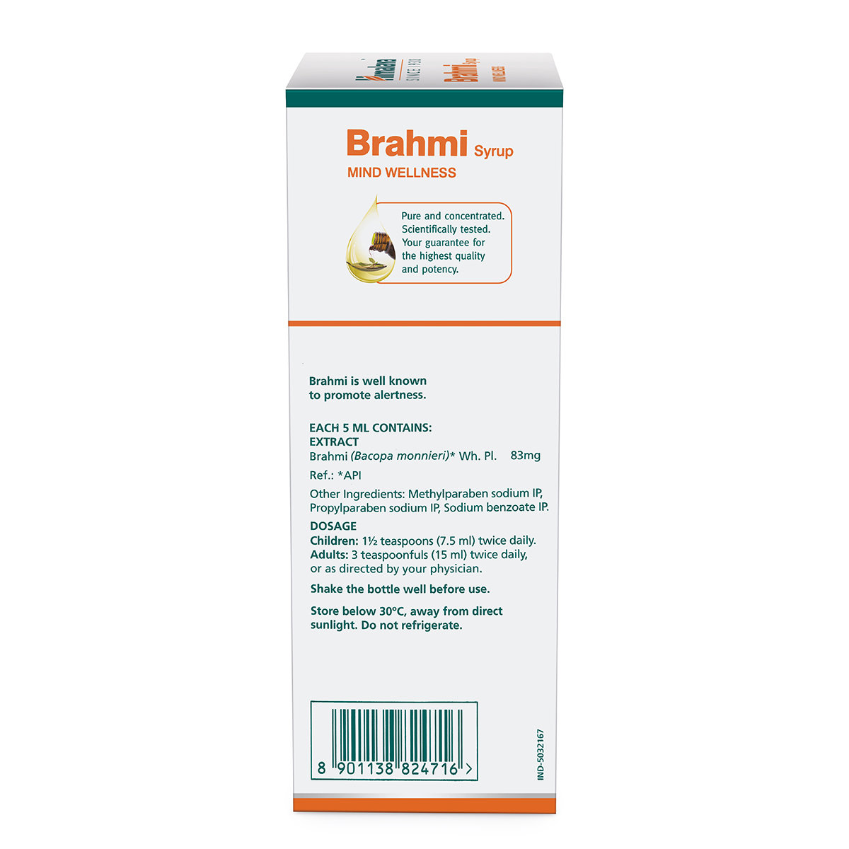Himalaya Brahmi Syrup, 200 ml, Pack of 1 Himalaya Brahmi Syrup, 200 ml, Pack of 1