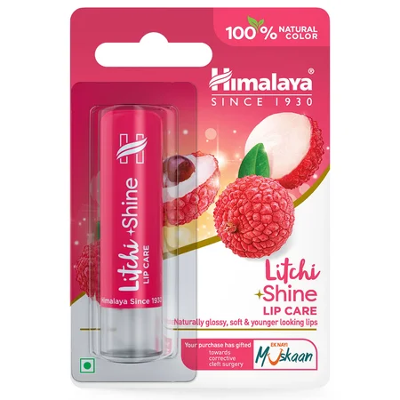 Himalaya Litchi Shine Lip Care, 4.5 gm