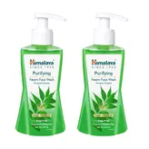 Himalaya Purifying Neem Face Wash, 200 ml (Buy 1 Get 1 Free), Pack of 1