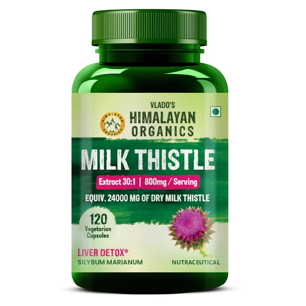 Vlado's Himalayan Organics Milk Thistle, 120 Capsules