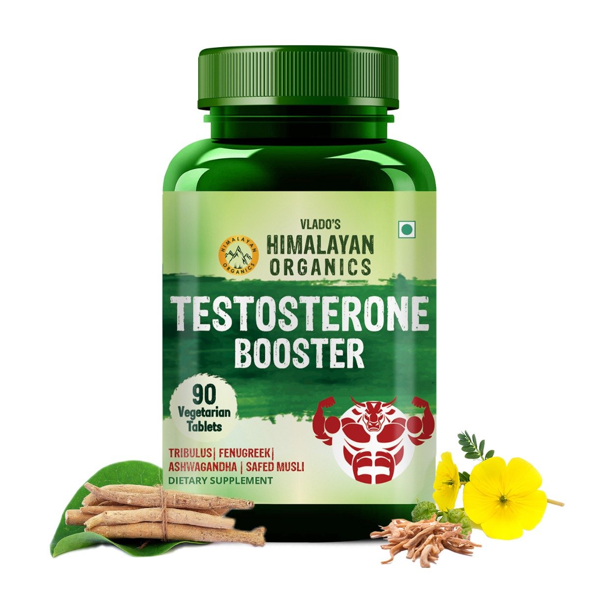 Vlado's Himalayan Organics Testosterone Booster, 90 Tablets, Pack of 1 Vlado's Himalayan Organics Testosterone Booster, 90 Tablets, Pack of 1