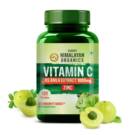 Vlado's Himalayan Organics Vitamin C 1000 mg, 120 Tablets