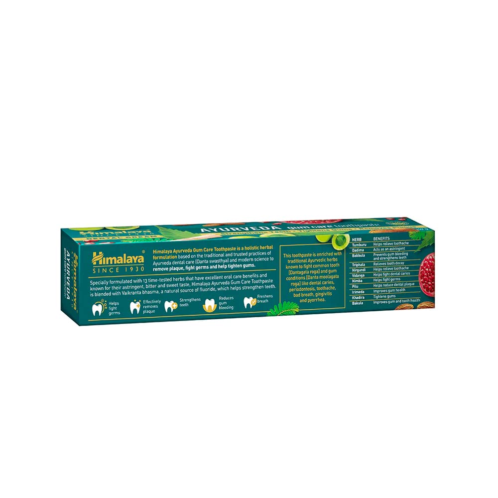 Himalaya Ayurveda Gum Care Toothpaste, 80 gm, Pack of 1 Himalaya Ayurveda Gum Care Toothpaste, 80 gm, Pack of 1