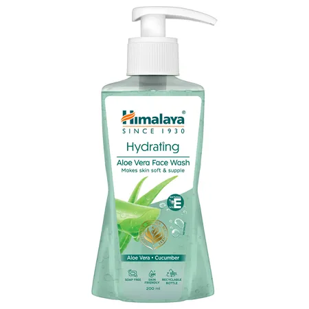 Himalaya Hydrating Aloe Vera Face Wash, 200 ml