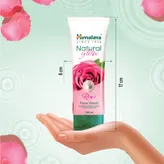 Himalaya Natural Glow Rose Face Wash, 100 ml, Pack of 1