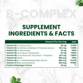 Himalayan Organics Vitamin B Complex for Energy &amp; Cognitive Health, 120 Tablets, Pack of 1