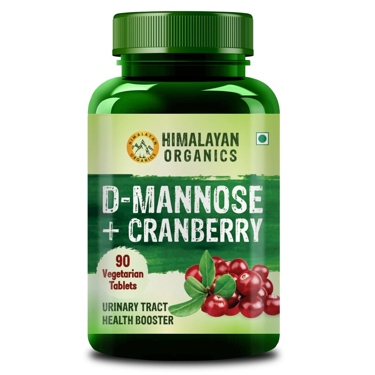 Buy Himalayan Organics D-Mannose + Cranberry, 90 Tablets Online