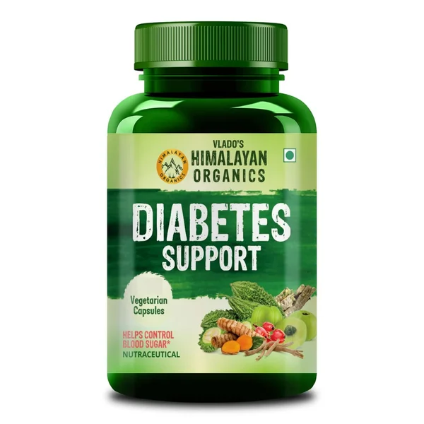 Vlado's Himalayan Organics Diabetes Support, 120 Capsules, Pack of 1
