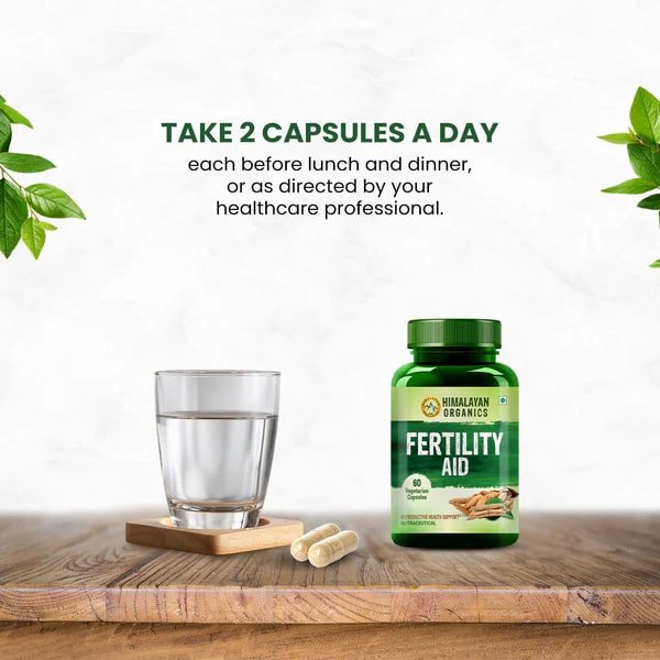 Vlado's Himalayan Organics Fertility Aid, 60 Capsules, Pack of 1 Vlado's Himalayan Organics Fertility Aid, 60 Capsules, Pack of 1