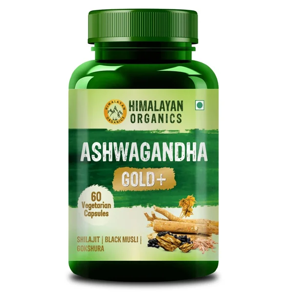 Vlado's Himalayan Organics Ashwagandha Gold Plus, 60 Capsules