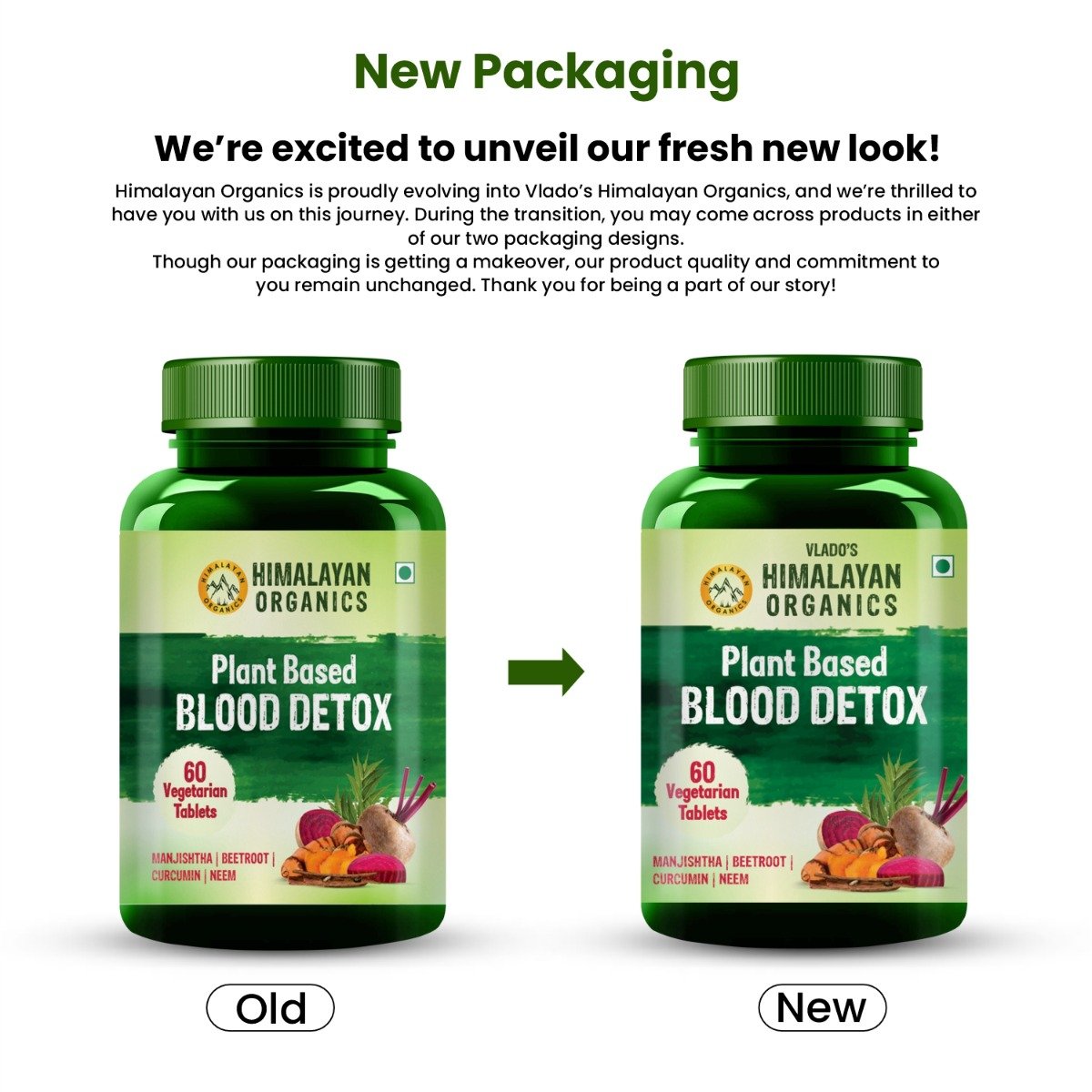 Vlado's Himalayan Organics Plant Based Blood Detox, 60 Tablets, Pack of 1 Vlado's Himalayan Organics Plant Based Blood Detox, 60 Tablets, Pack of 1