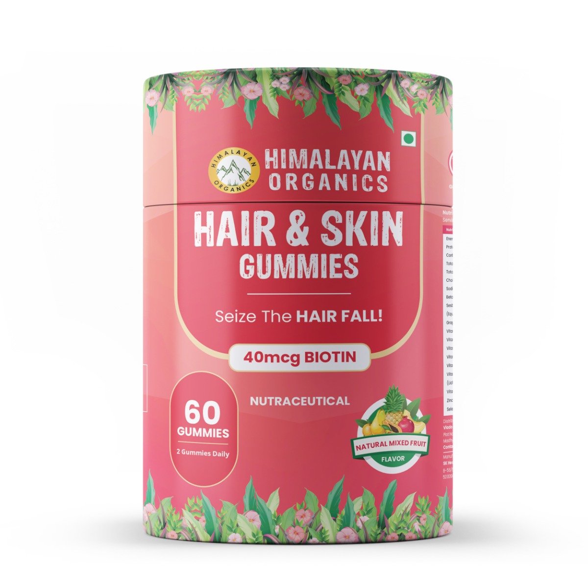 Vlado's Himalayan Organics Hair & Skin Gummies, 60 Gummies, Pack of 1 Vlado's Himalayan Organics Hair & Skin Gummies, 60 Gummies, Pack of 1