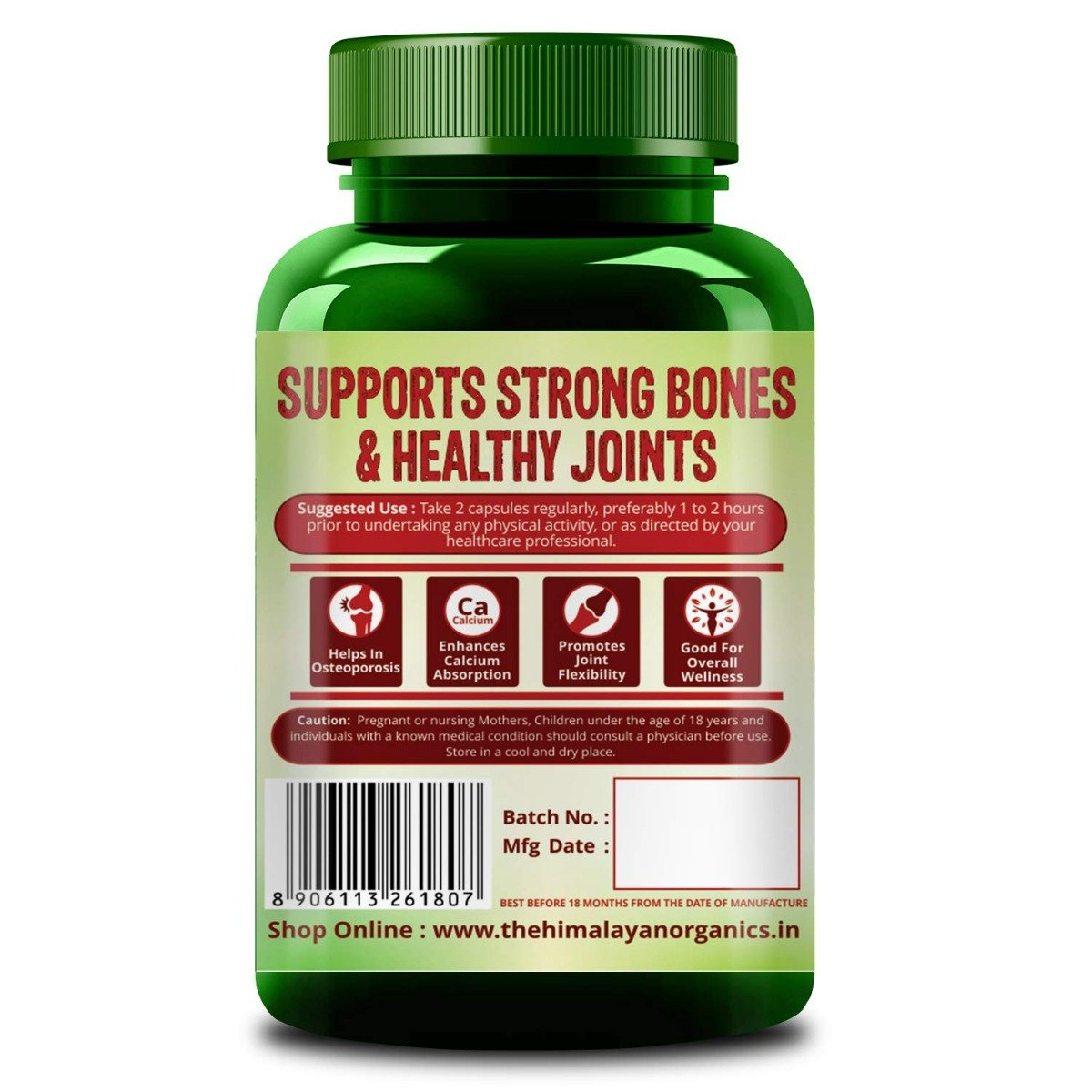 Vlado's Himalayan Organics Plant Based Bone Strength, 60 Capsules, Pack of 1 Vlado's Himalayan Organics Plant Based Bone Strength, 60 Capsules, Pack of 1