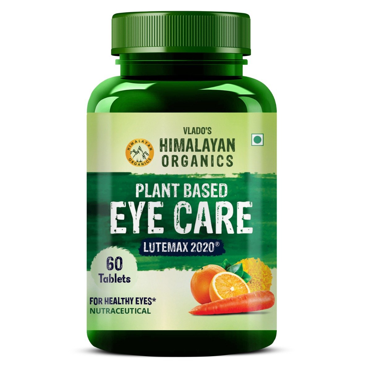 Vlado's Himalayan Organics Plant Based Eye Care Supplement, 60 Tablets, Pack of 1 Vlado's Himalayan Organics Plant Based Eye Care Supplement, 60 Tablets, Pack of 1