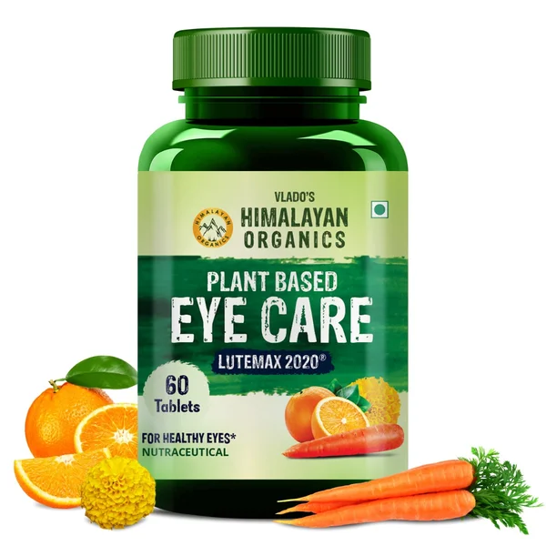 Vlado's Himalayan Organics Plant Based Eye Care Supplement, 60 Tablets